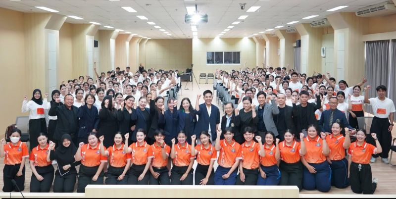 📌 คณะพยาบาลศาสตร์และวิทยาการสุขภาพ จัดกิจกรรม “Ethical Mindset : หล่อหลอมคุณธรรม จริยธรรมวิชาชีพ คิดดี ทำดี มี…