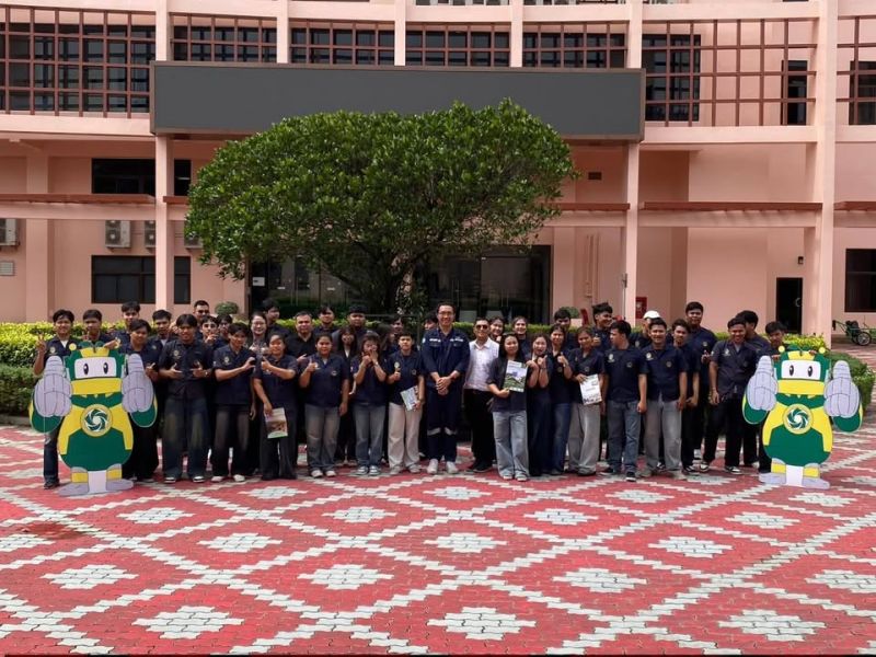 📌นักศึกษาวิศวกรรมพลังงาน เปิดโลกการเรียนรู้ ระบบ Waste-to-Energy
