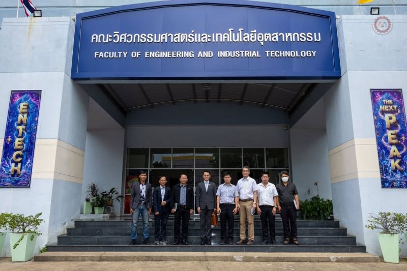 📌คณะวิศวกรรมศาสตร์ฯ ต้อนรับผู้แทนจากศูนย์ INTACT Base Taiwan-Thailand มุ่งสานความร่วมมือทางวิชาการระดับนานาชาต…
