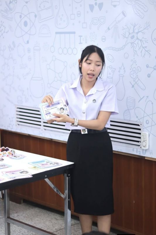 ❤🔥Grade 7 students from Phetchaburi Rajabhat University Demonstration School participated in the “Opening Up …